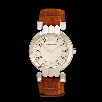 61. HERRUR, Harry Winston, Premier, automatisk, refnr. 200-MA35W, Cal GPM 3106-578, 18k vitguld, ca 2002.