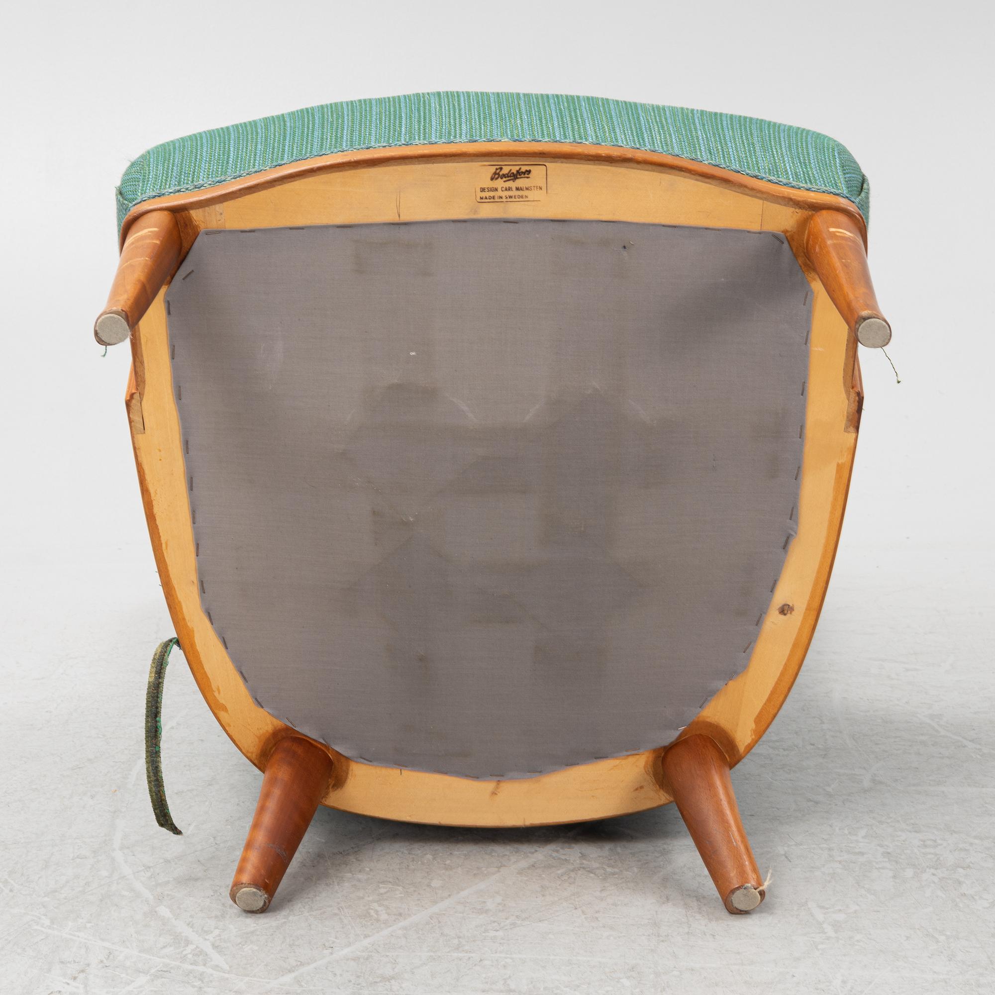Carl Malmsten, a 'Vår fru' easy chair, Bodafors.