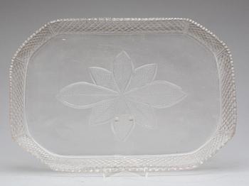 SERVERINGSFAT, glas, enligt uppgift  Finland, 1810.