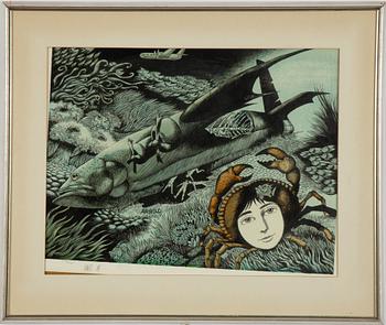 Hans Arnold, Underwater Scene.
