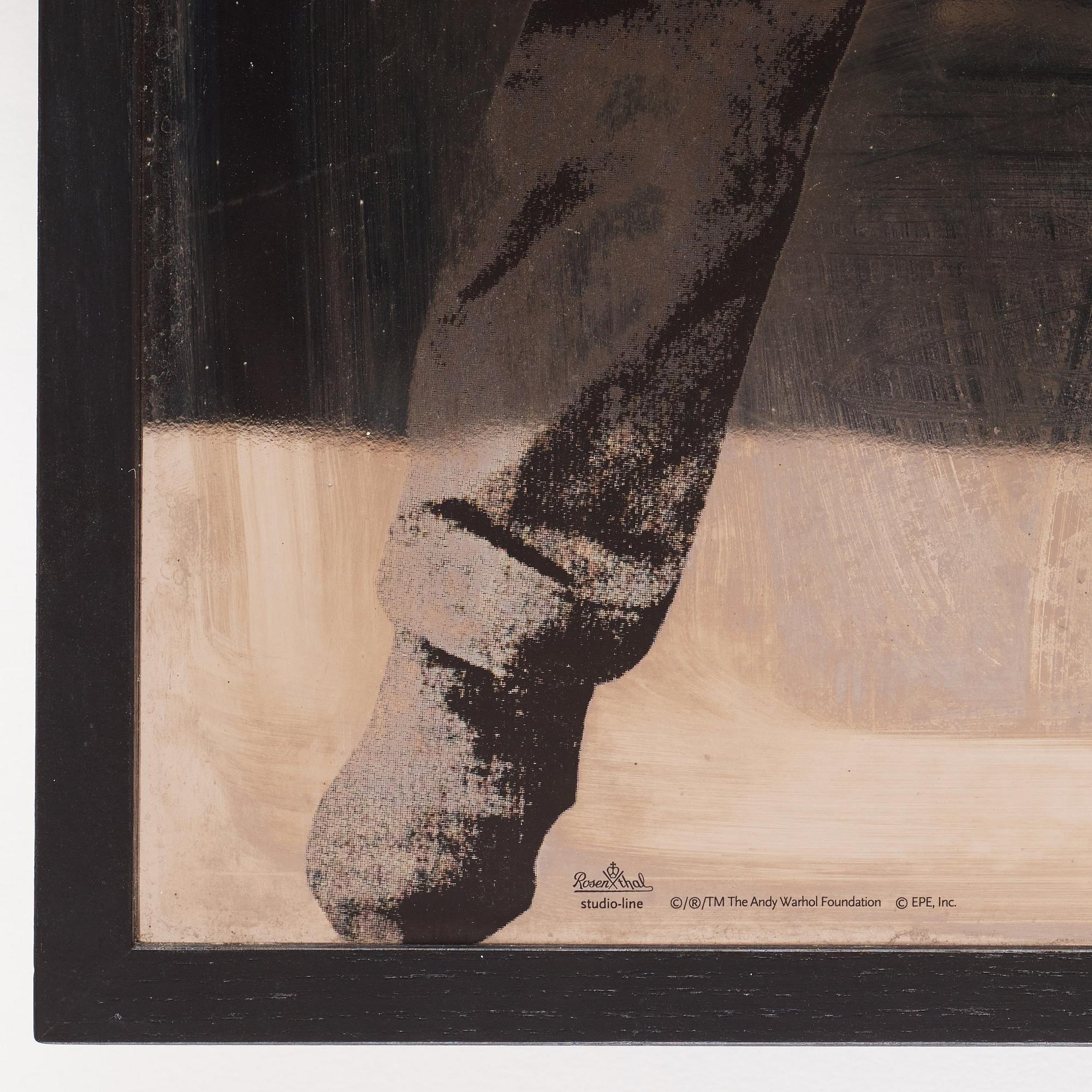 Andy Warhol After, "Elvis - platinum".