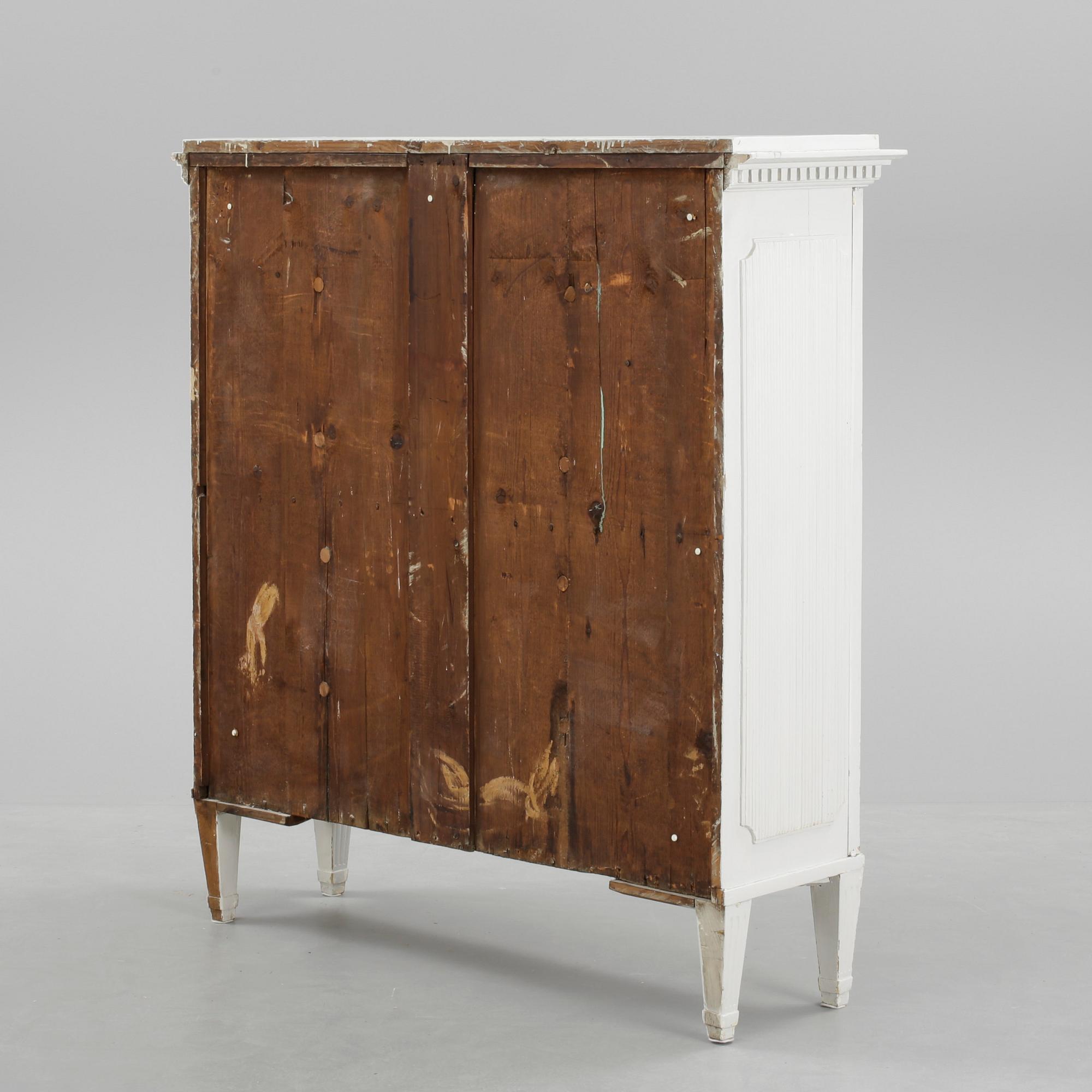 SKÅP, sengustavianskt, 1800-tal.