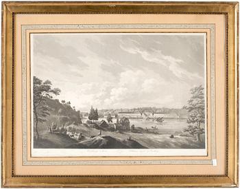 Johan Fredrik Martin · JOHAN FREDRIK MARTIN, efter, akvatintetsning 1800-tal.