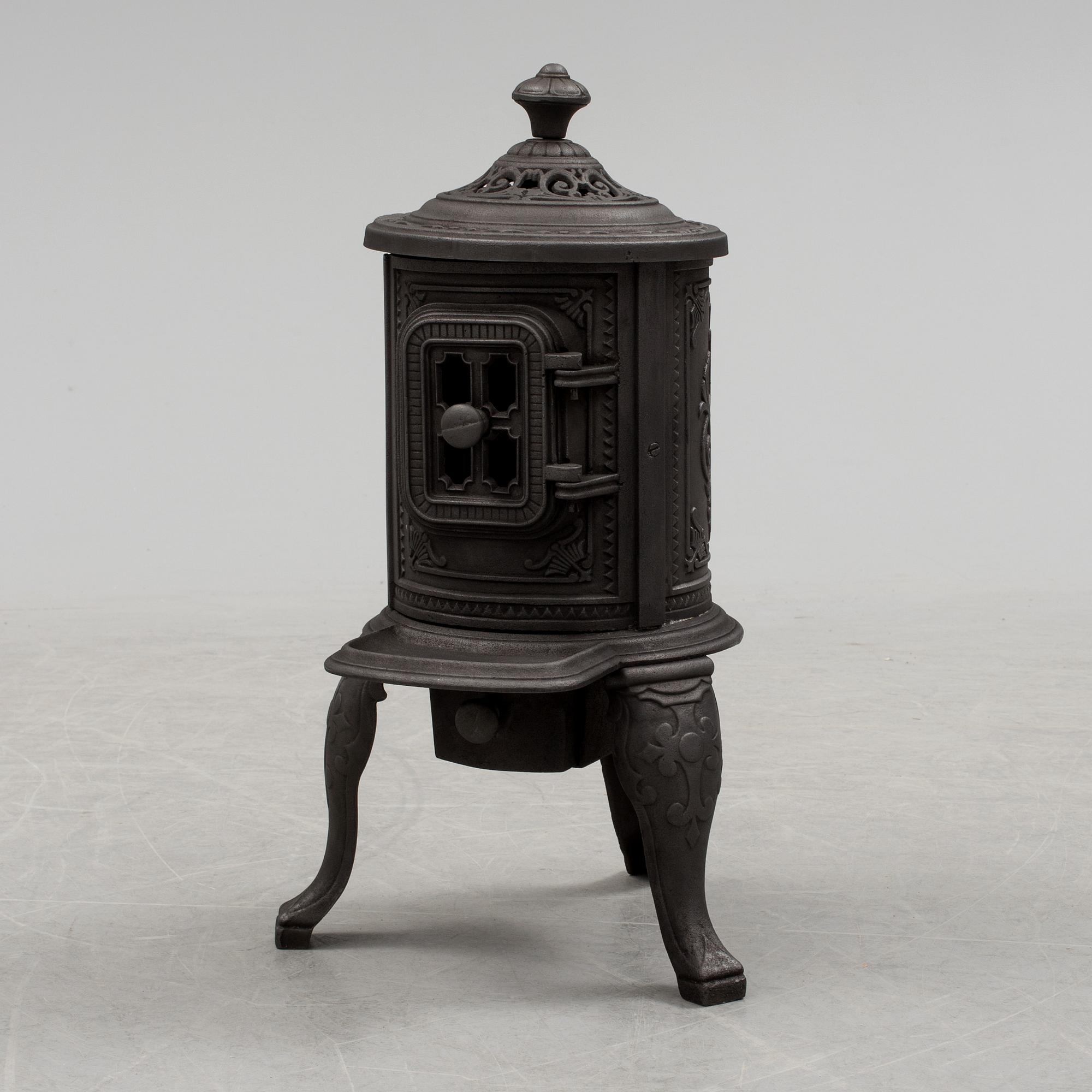 KAMIN, gjutjärn, Husqvarna No 1, 1900-talets början.