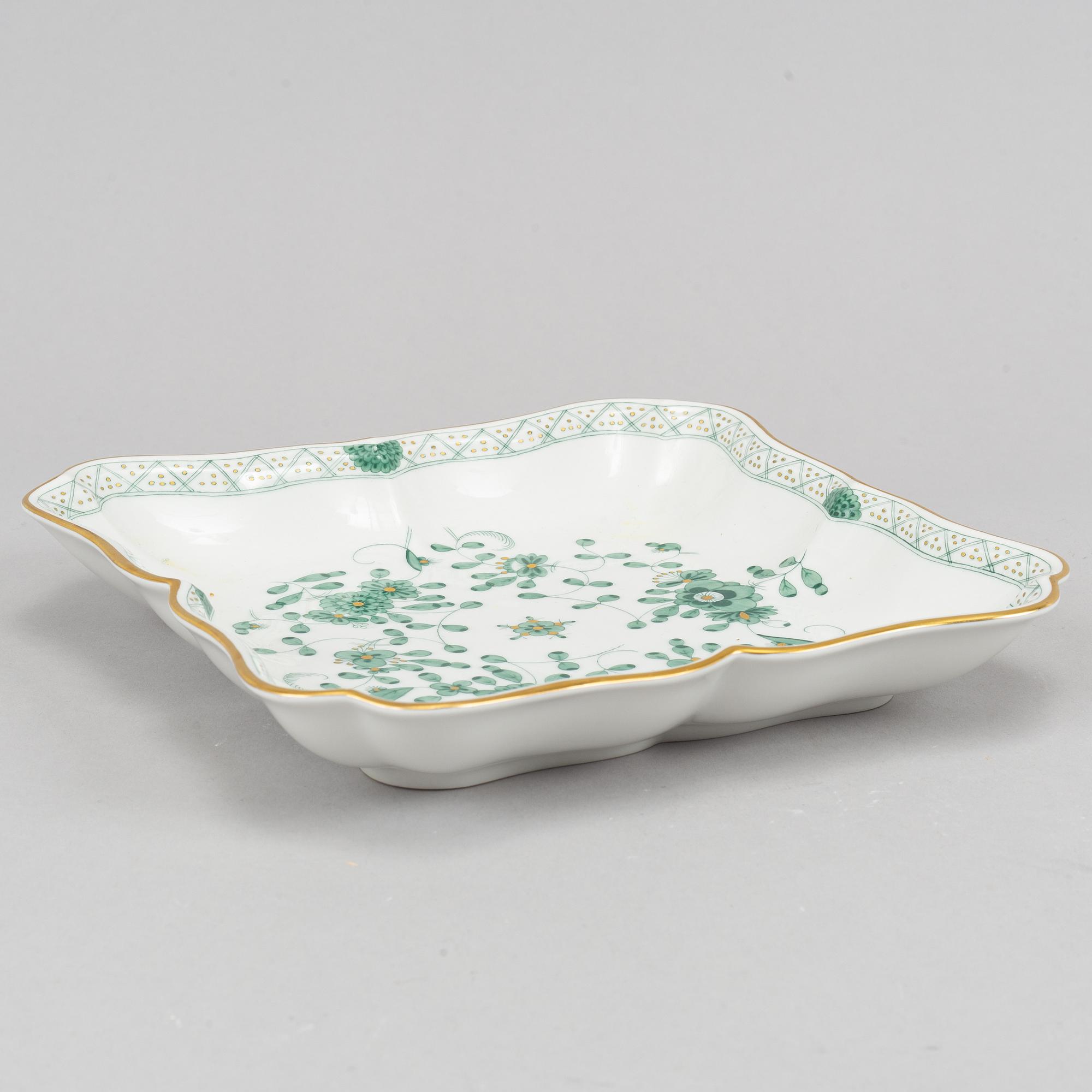 38 pieces, porcelain, Meissen, 1900's.
