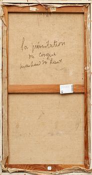 LOUIS MARCHAND DES RAUX, olja på duk, sign.