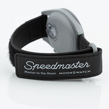 Swatch/Omega, MoonSwatch, Mission to the Moon, kronograf, armbandsur, 42 mm.