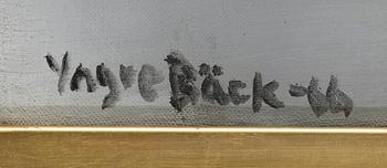 Yngve Bäck, Skyddsväg.