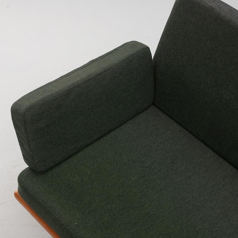 Peter Hvidt & Orla Mølgaard  Nielsen, a "Minerva" group with two sofas and a table, France & Son, Denmark, 1960's.