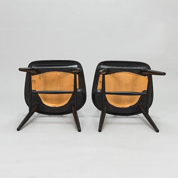 Ilmari Tapiovaara, Three "Fanett" chairs for Edsby verken. 1950/60s.