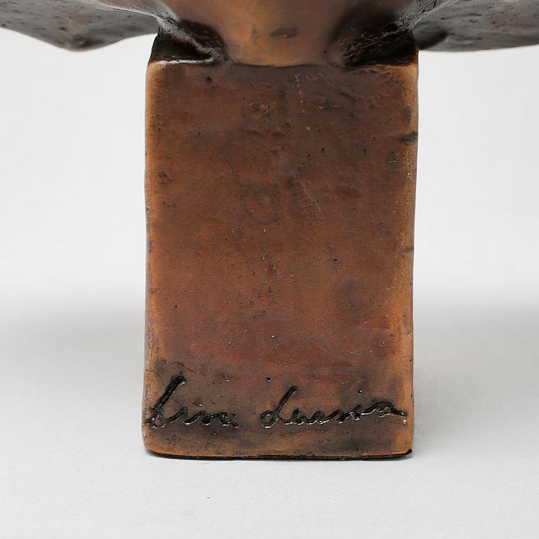 A bronze sculpture by LISA LARSON, signed and numbered 464.