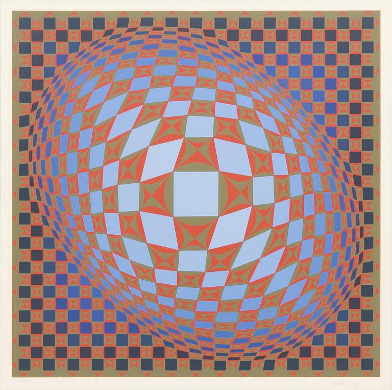 Victor Vasarely, "Louisiana nr 3".