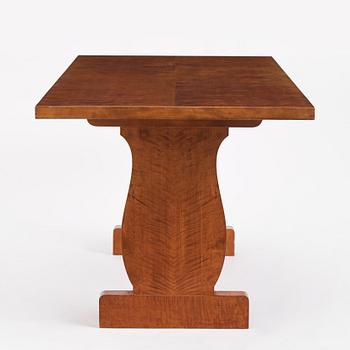 Carl Malmsten, a "Svensk Björk" (Swedish Birch) table, Swedish Grace, 1930s.