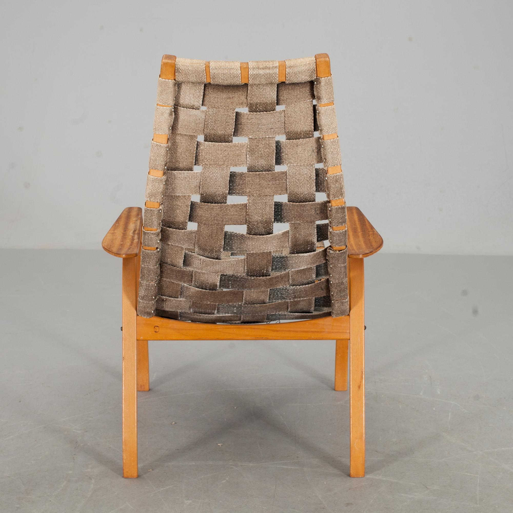 FÅTÖLJ, "Kurva", Yngve Ekström, 1900-talets andra hälft.