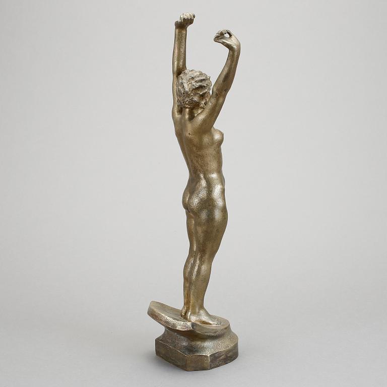 GUSTAF SANDBERG, skulptur, brons, signerad. Gjuteri: Erik Petterson Fud.