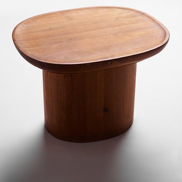 Axel Einar Hjorth, a stained pine 'Utö' table, Nordiska Kompaniet, Sweden 1930s.