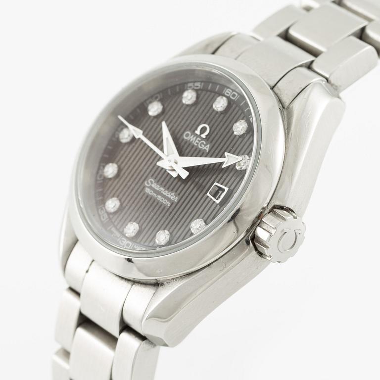 Omega, Seamaster, Aqua Terra, armbandsur, 30 mm.
