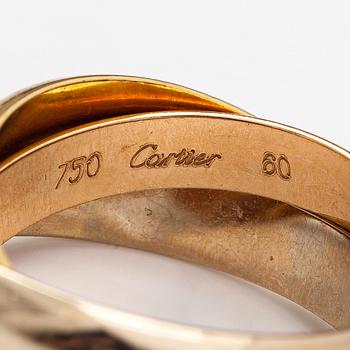 Cartier, An 18k gold ring "Trinity" (LM). Marked Cartier, 1997, AN7722.