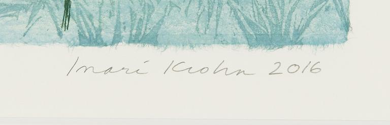 Inari Krohn, etching, signed and dated 2016, numbered 28/100.