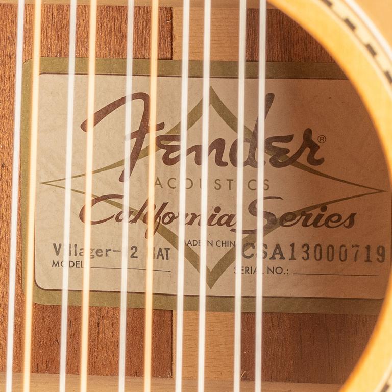 Fender, "Villager", 12-string acoustic guitar, USA, 21st century.