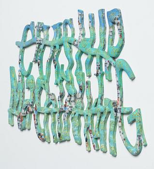 Daniel Keller, executed 2014. Multicolour 3D print. Unique.