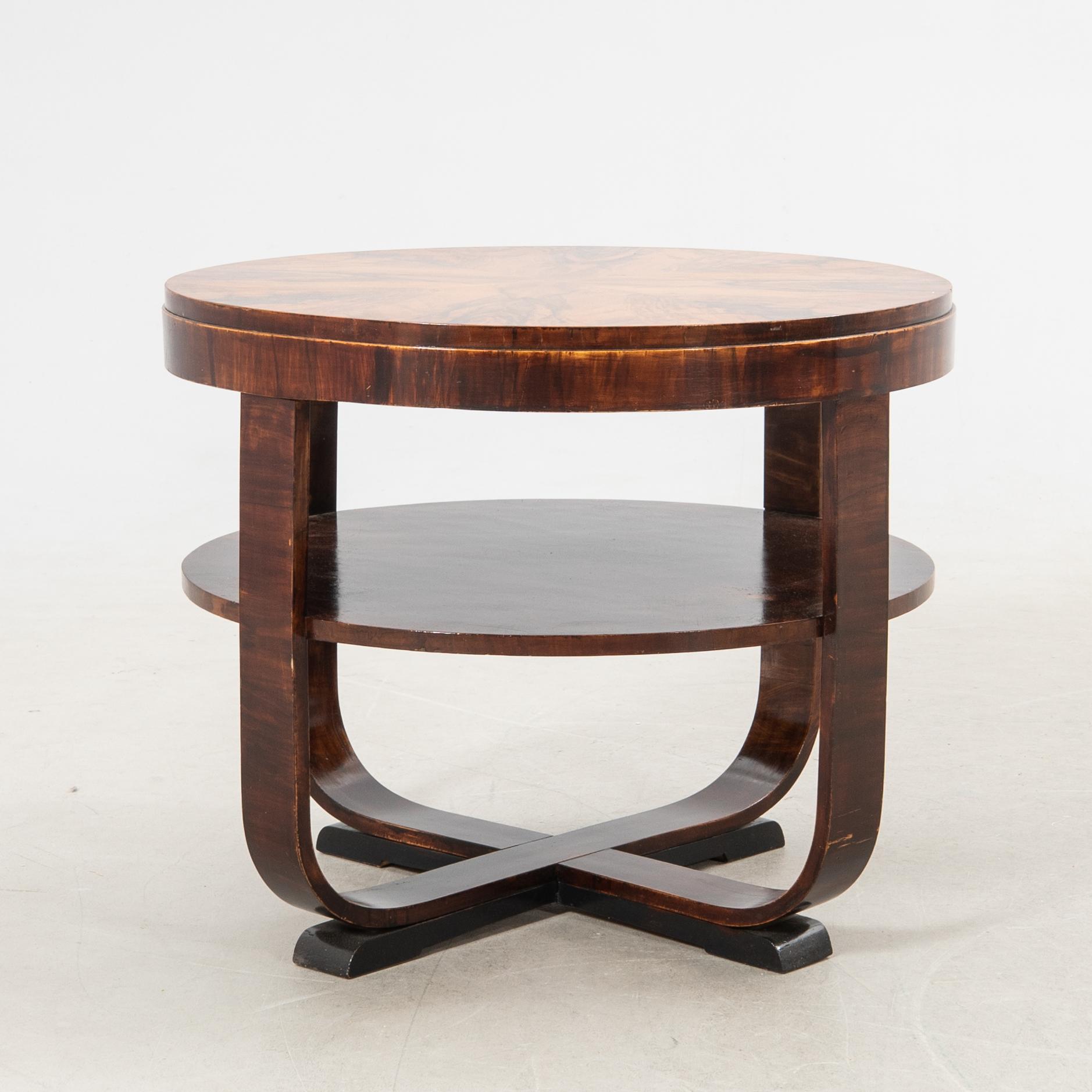 Coffee table, Art Deco, first half of the 20th century.