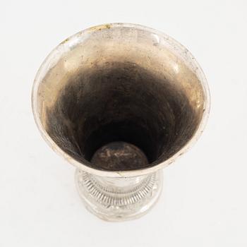 A silver beaker, mark of Sven Christoffer Holmström, Ulricehamn 1808.
