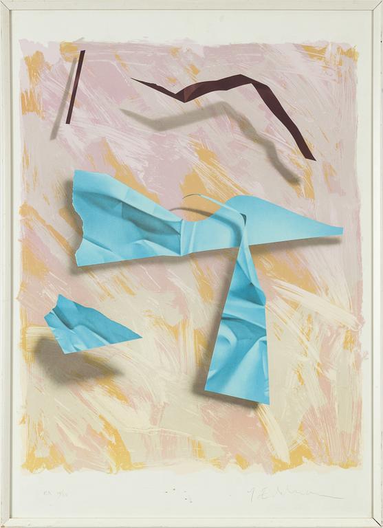 Yrjö Edelmann, "Floating Paper Objects".