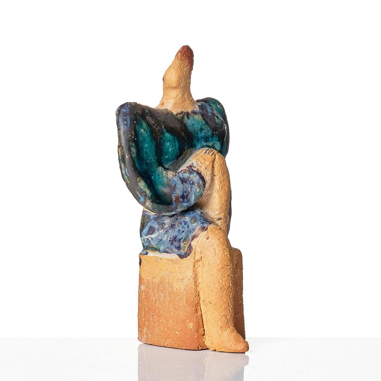 Lisa Larson, unik skulptur, signerad och daterad 1984.