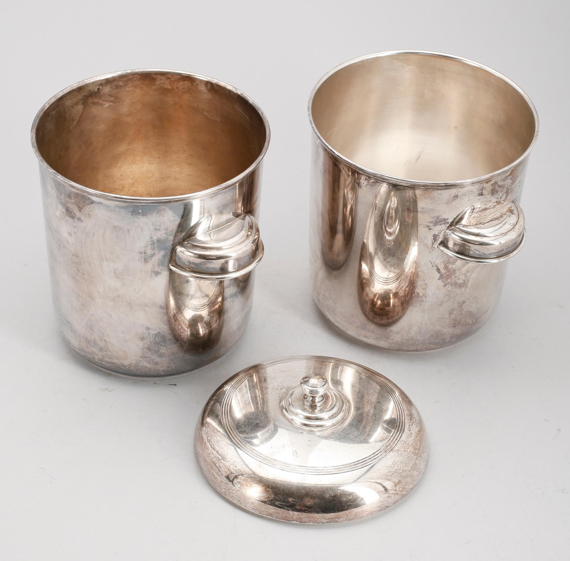 VINKYLARE, 1 par, nysilver.
