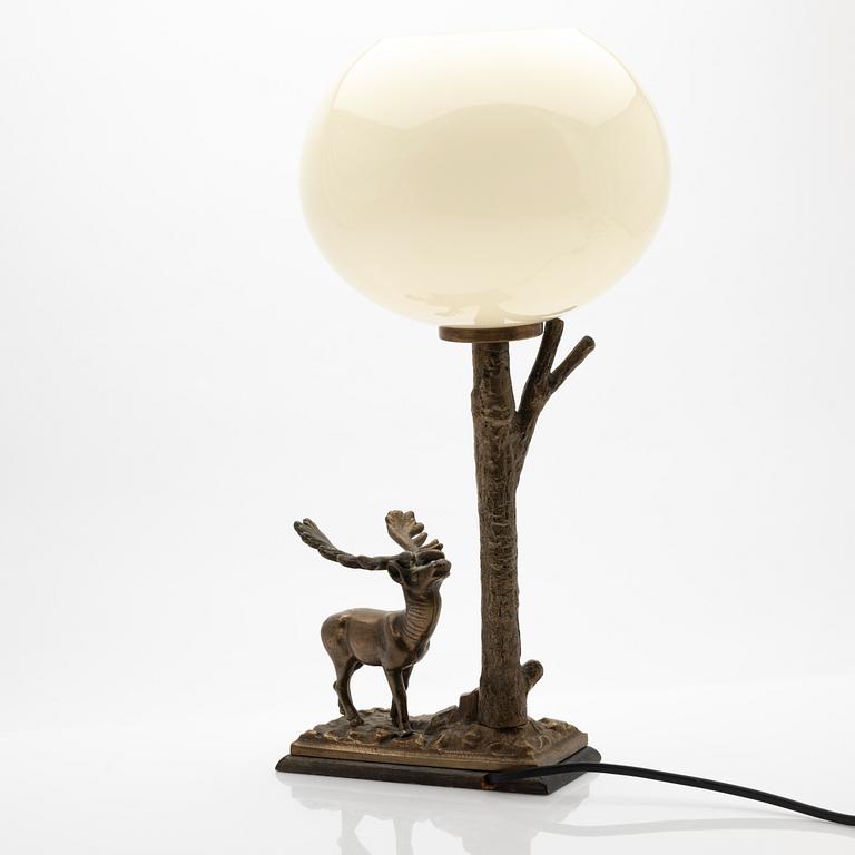 Bordlampa, 1900-talets andra hälft.