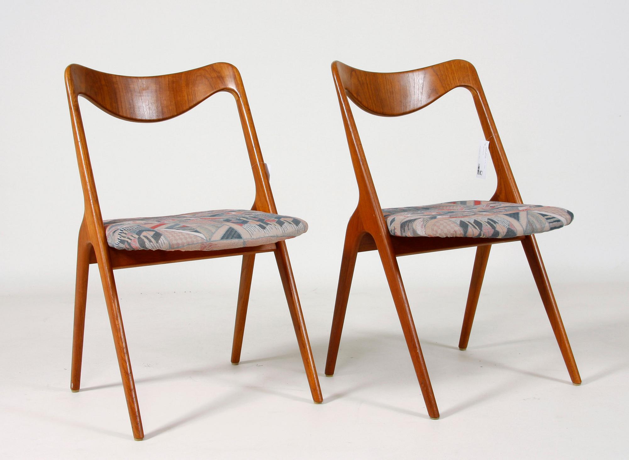 STOLAR, 2 st, teak, 1950/1960-tal.