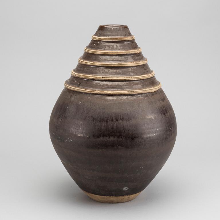EDGAR BÖCKMAN, a monogramsigned stoneware vase.