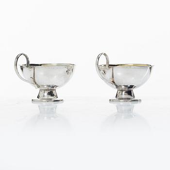 Punchmuggar, 22 st, silver, Ceson Guldvaru AB, Göteborg 1976-1979.