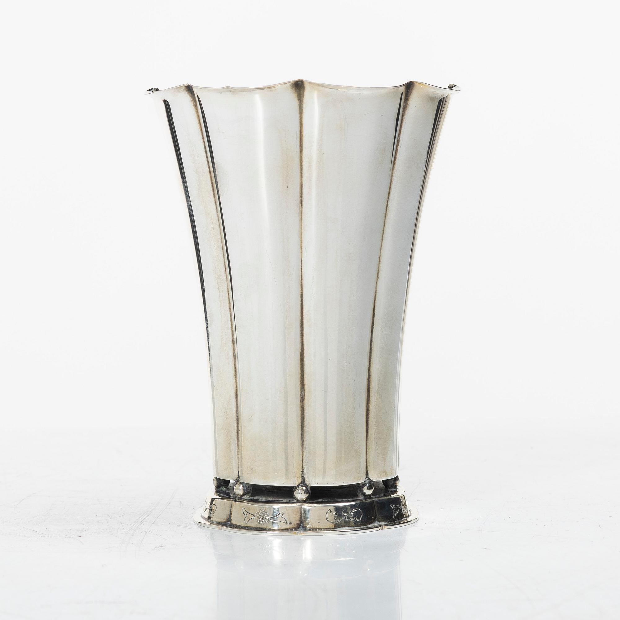C.G. Hallberg, Vas, silver, Stockholm 1953.