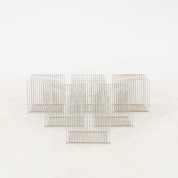 Verner Panton, Hyllsystem "Wire cube" 6 st 1900-talets senare del Danmark.