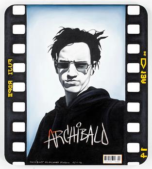 OKÄND KONSTNÄR, olja på duk, bär signatur, dat 19/1/-98.