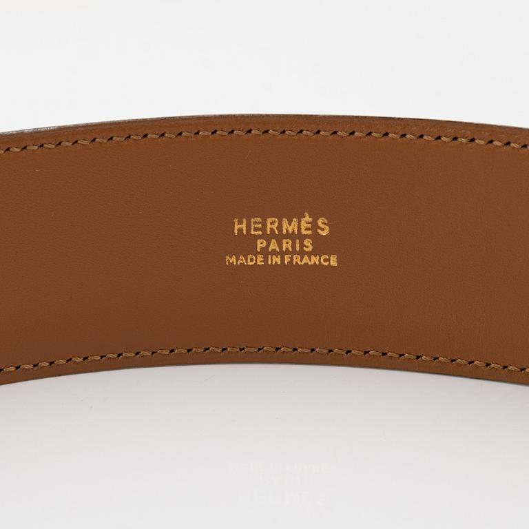 Hermès, skärp, "Collier de Chien", 1991. Storlek 75.