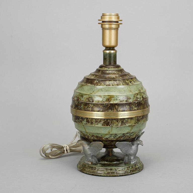 BORDSLAMPA, 1930/40-tal.