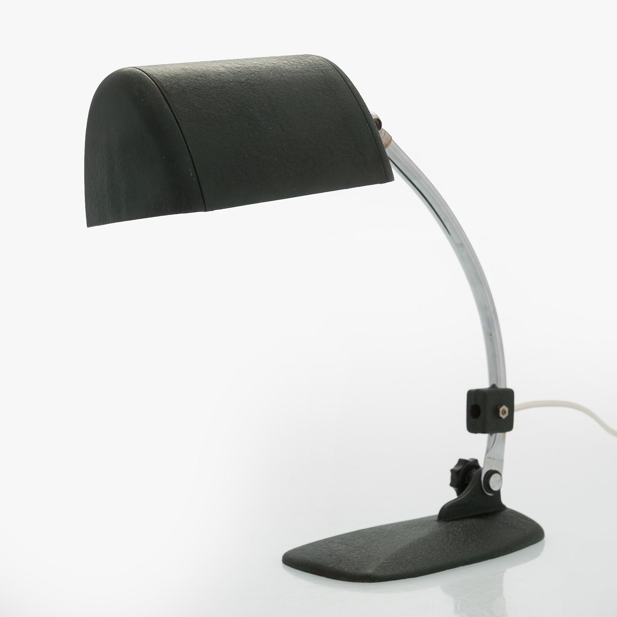 Bordslampa/vägglampa, "Novum", Molitor, Tyskland 1930-tal.