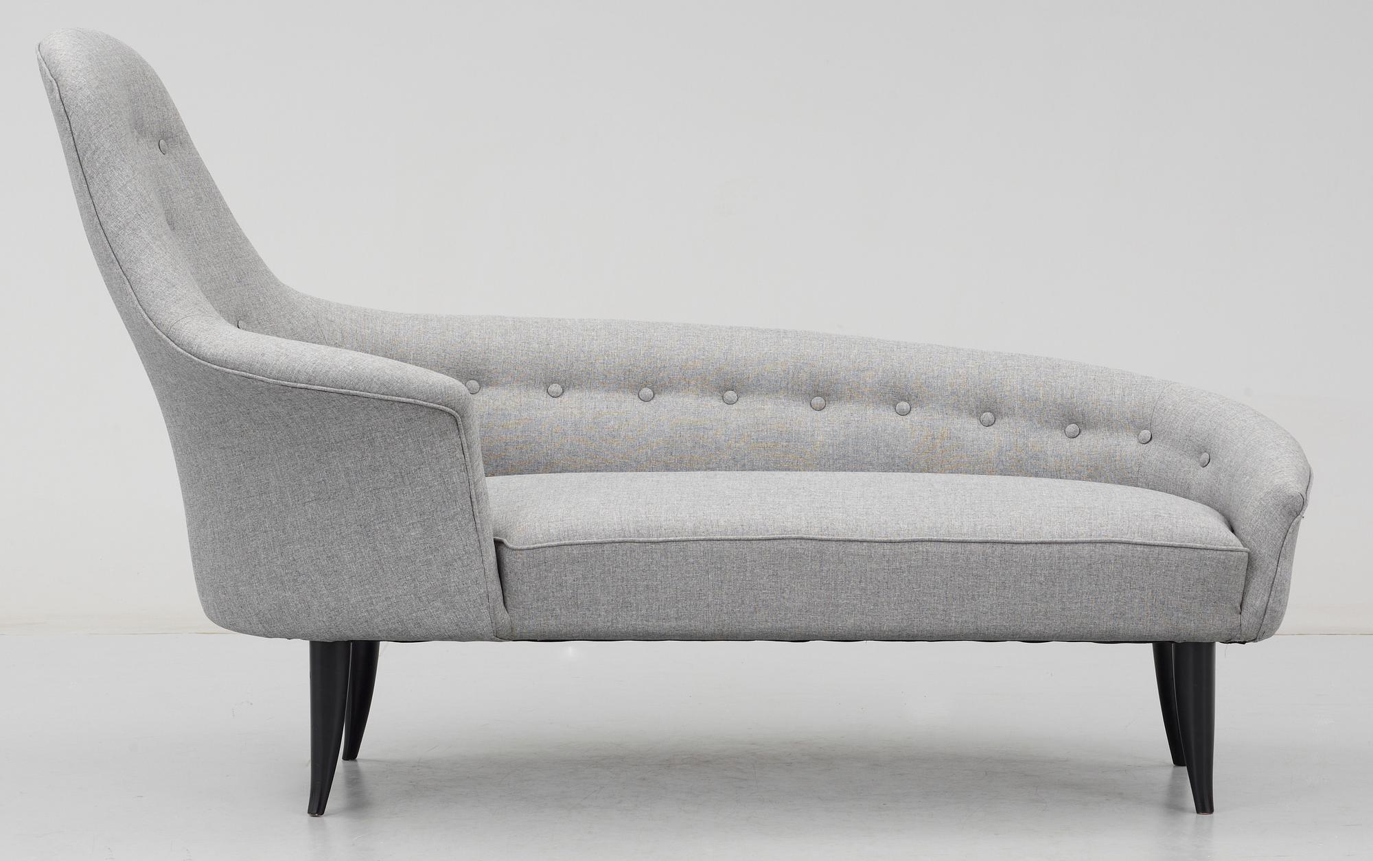 KERSTIN HÖRLIN-HOLMQUIST, canapé, "Lustgården" ur serien "Paradiset" för Nordiska Kompaniets Triva-serie, 1950-60-tal.