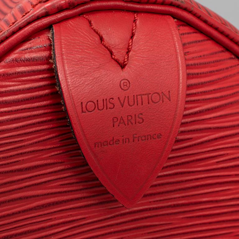 LOUIS VUITTON, 'Speedy Epi 30'.