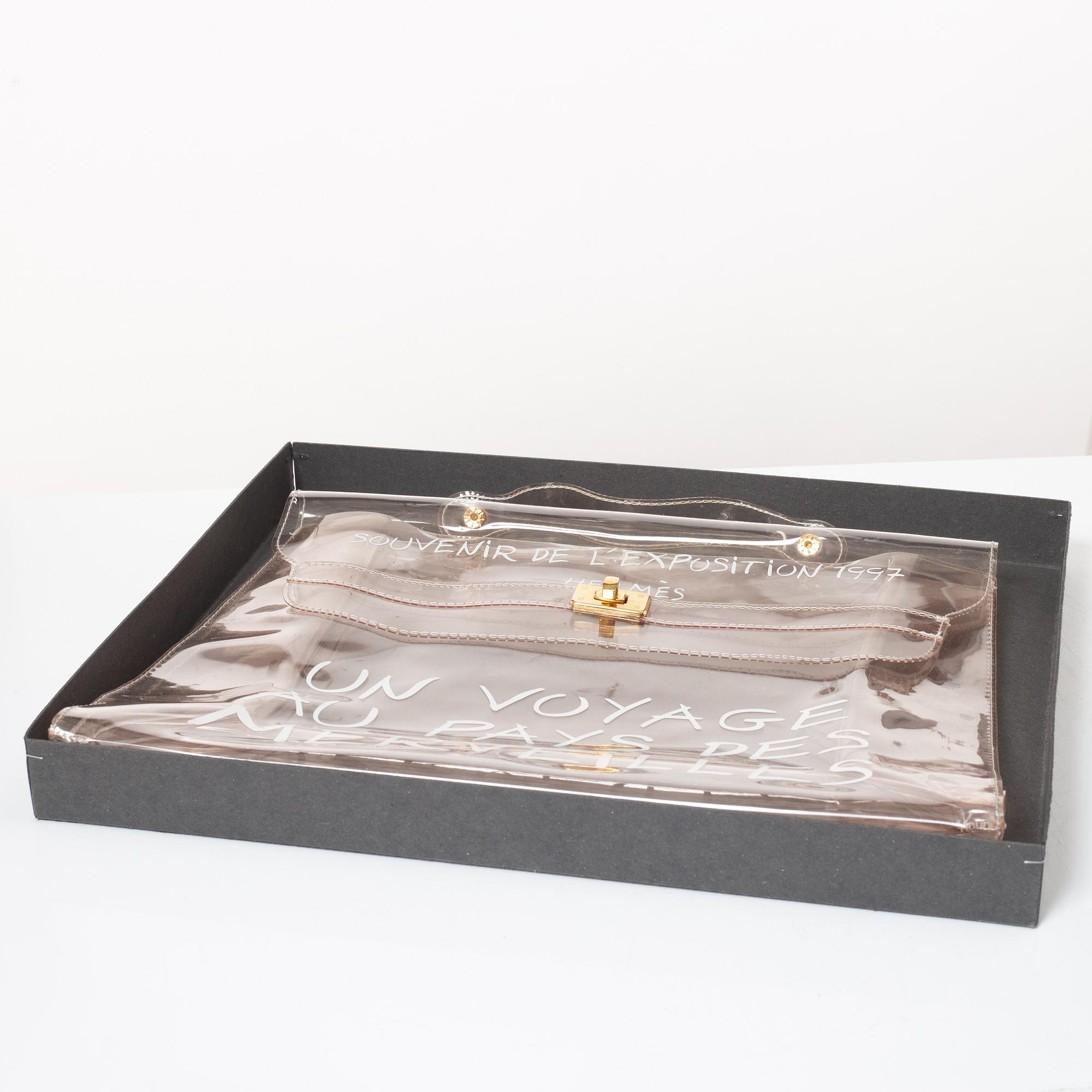 Hermès, "Plastic Kelly" väska 1997.