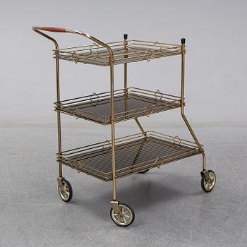 A drinks trolley, second half of the 20th Century.