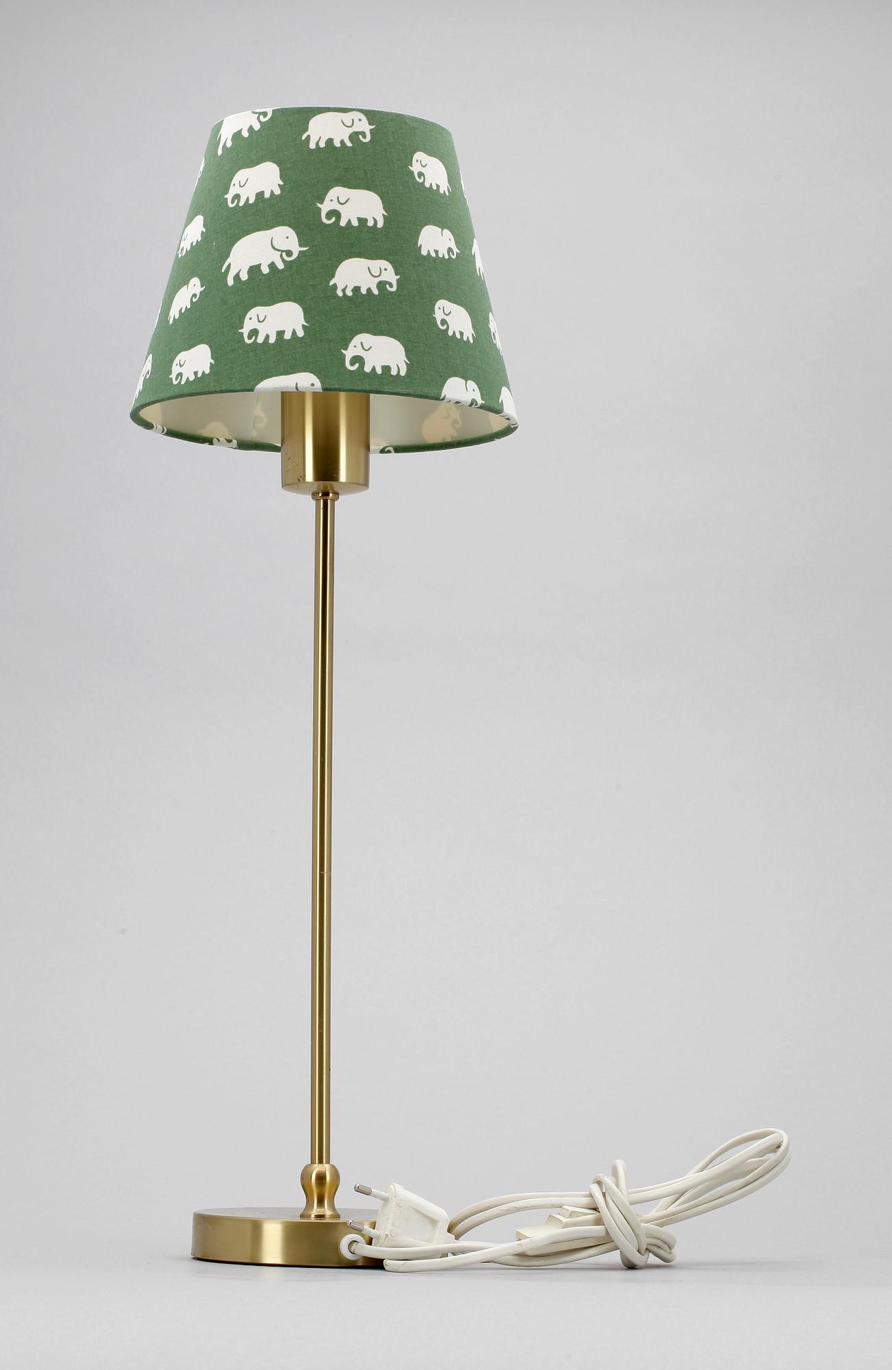 BORDSLAMPA, mässing, modellnr 2332, Josef Frank, Svenskt Tenn.