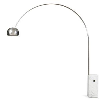 789. An Achille & Pier Castiglioni floor lamp "Arco", Flos, Nave, Italy.