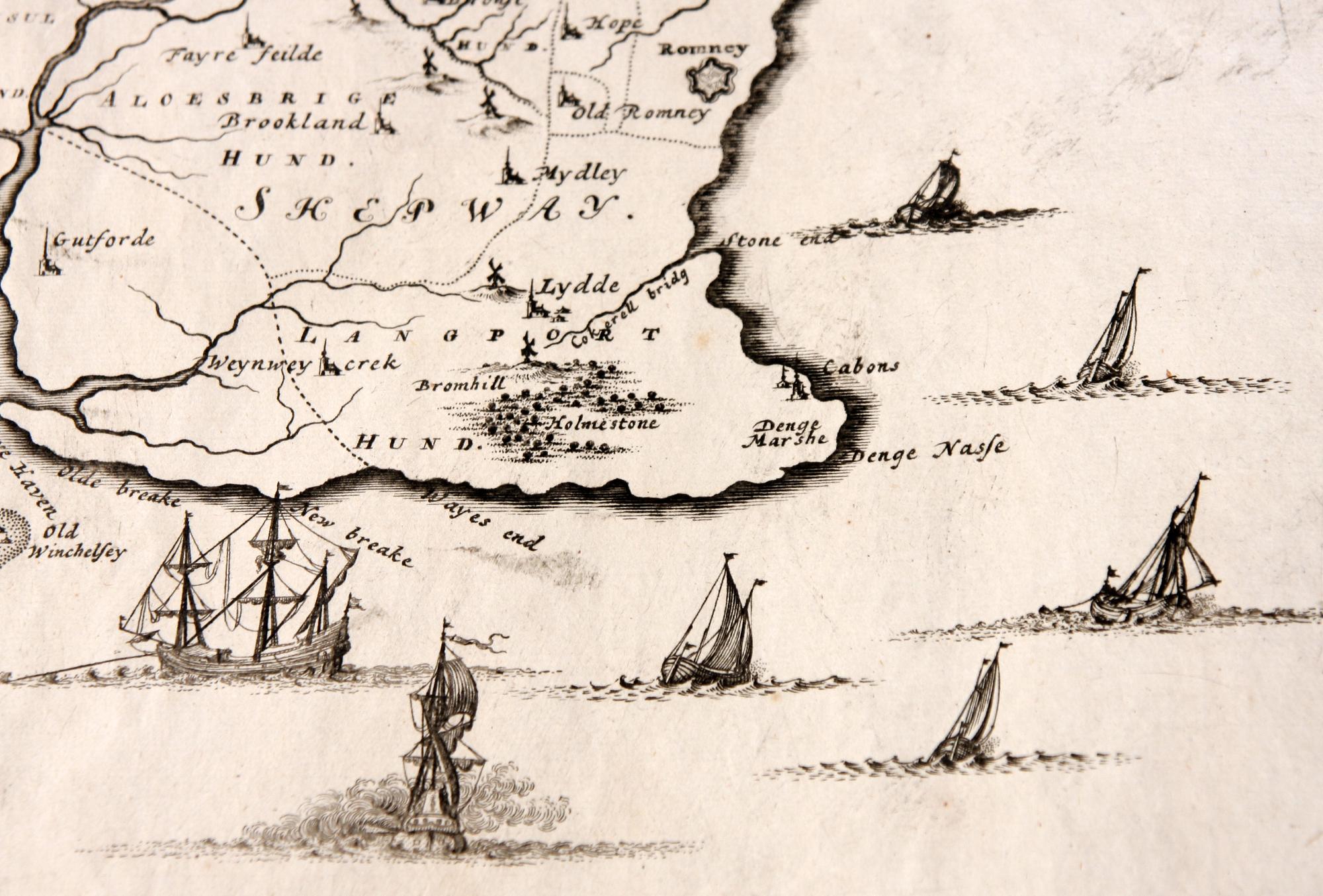 KARTA, okänd upphovsman, 1709.