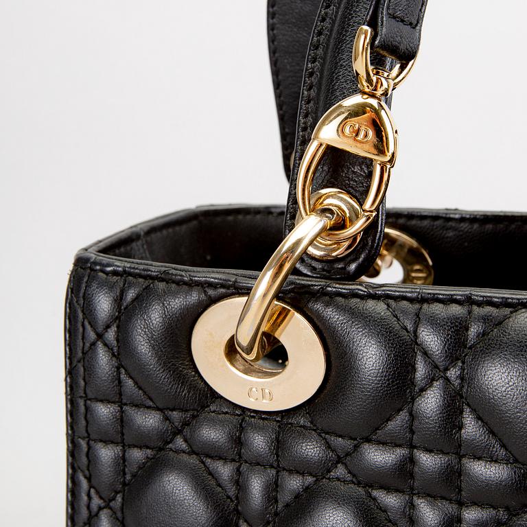 Christian Dior, "Lady Dior medium", bag.