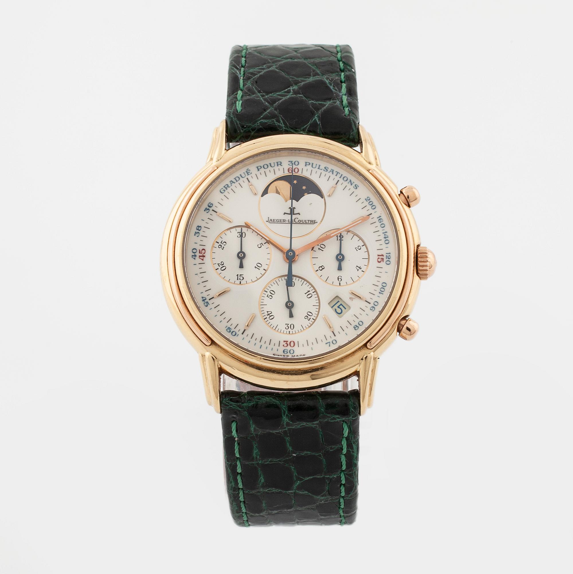 JAEGER-LE-COULTRE, "Odysseus", wristwatch, 34 mm.