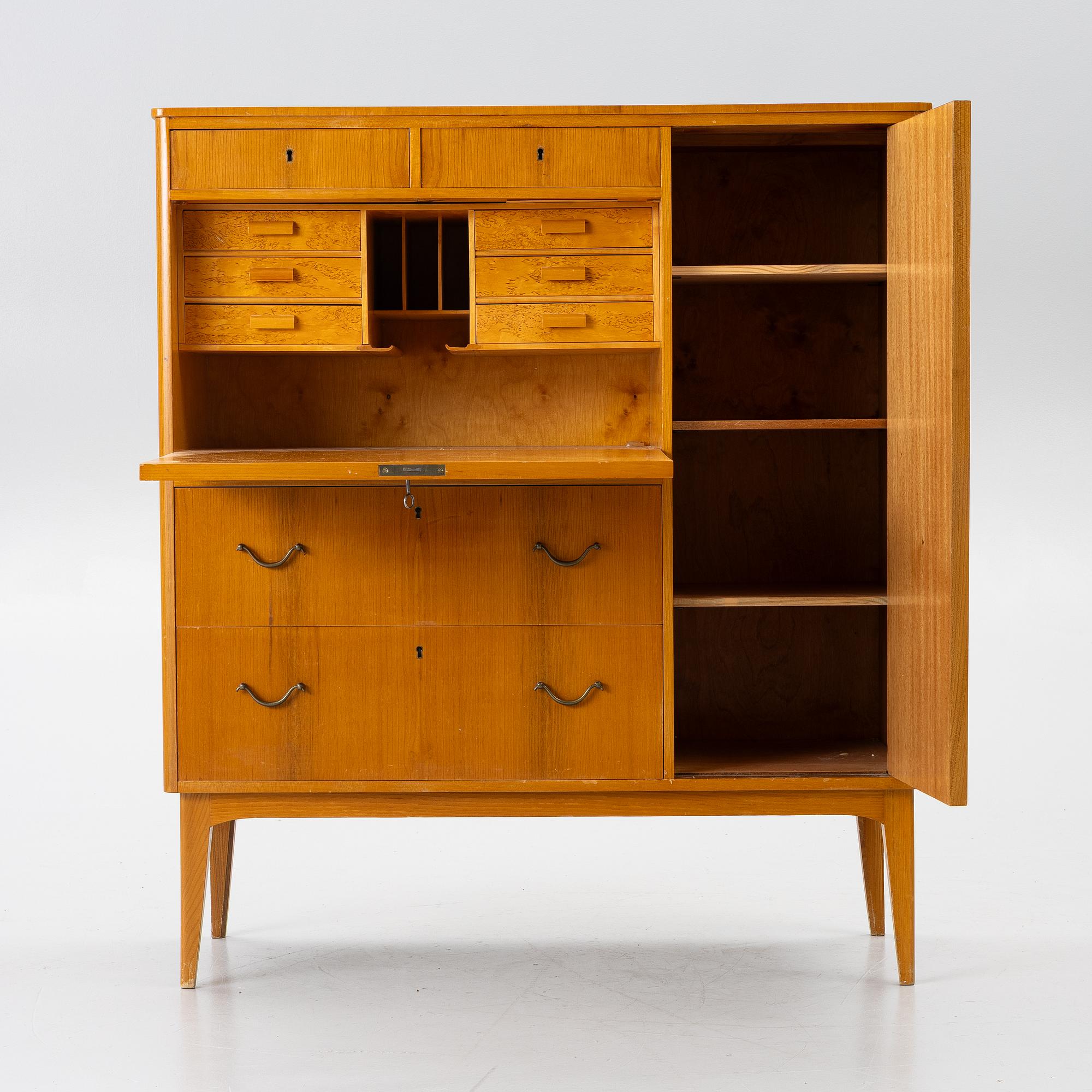 Secretaire, mid-20th century.